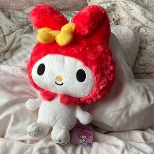 Plush my melody pink yellow white